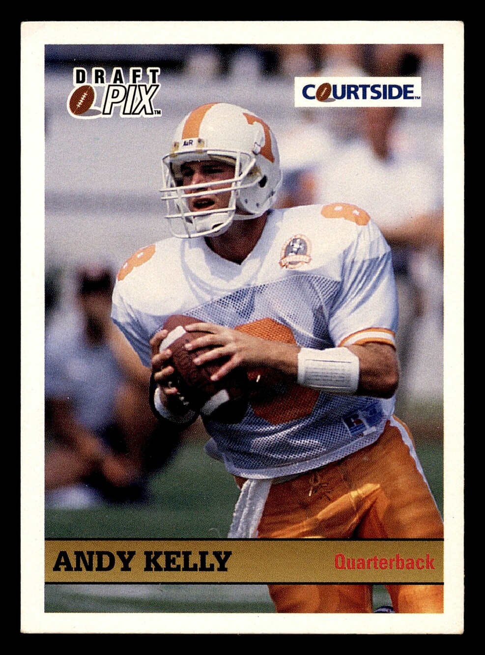1992 Courtside Draft Pix 15 Andy Kelly Football Card Vintage
